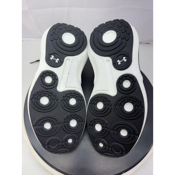 Under Armour GS Phantom 4 Sz 6Y Womens 7.5 Black White Running Shoes 3027709-002 - Picture 9 of 10